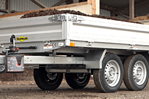 HUK 303117 Humbaur | Tandemski vzvratni prekucnik, 3S prekucnik, nosilnost 3000kg/2315kg, 314x175x30cm •