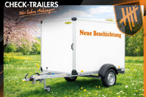 HK 752513-15P FlexZurr GRP | Box trailer, single axle, unbraked, GRP outer layer,