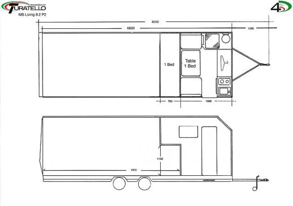 F35 XL MS Living 8.2 P2 | Autotransporter inkl. Wohnbereich (8.2 P2)• – Bild 5