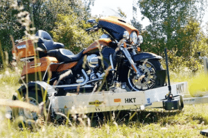 Avtotransporter Humbaur HKT 133117 S spustni HZG1350 kg•