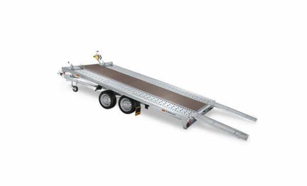 MTK 354722 Transporter vozil, Humbaur, tandem nagib, rampe in vitel•