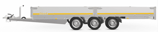 Eduard Tridem 506 x 200, 3500 kg, Rampen, Winde, Stützfüße• – Bild 5