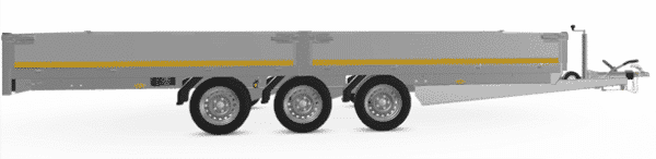 Eduard Tridem 506 x 200, 3500 kg, Rampen, Winde, Stützfüße• – Bild 4