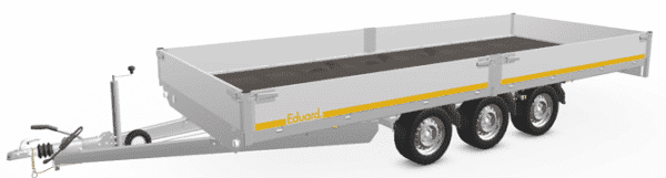 Eduard Tridem 506 x 200, 3500 kg, Rampen, Winde, Stützfüße• – Bild 7