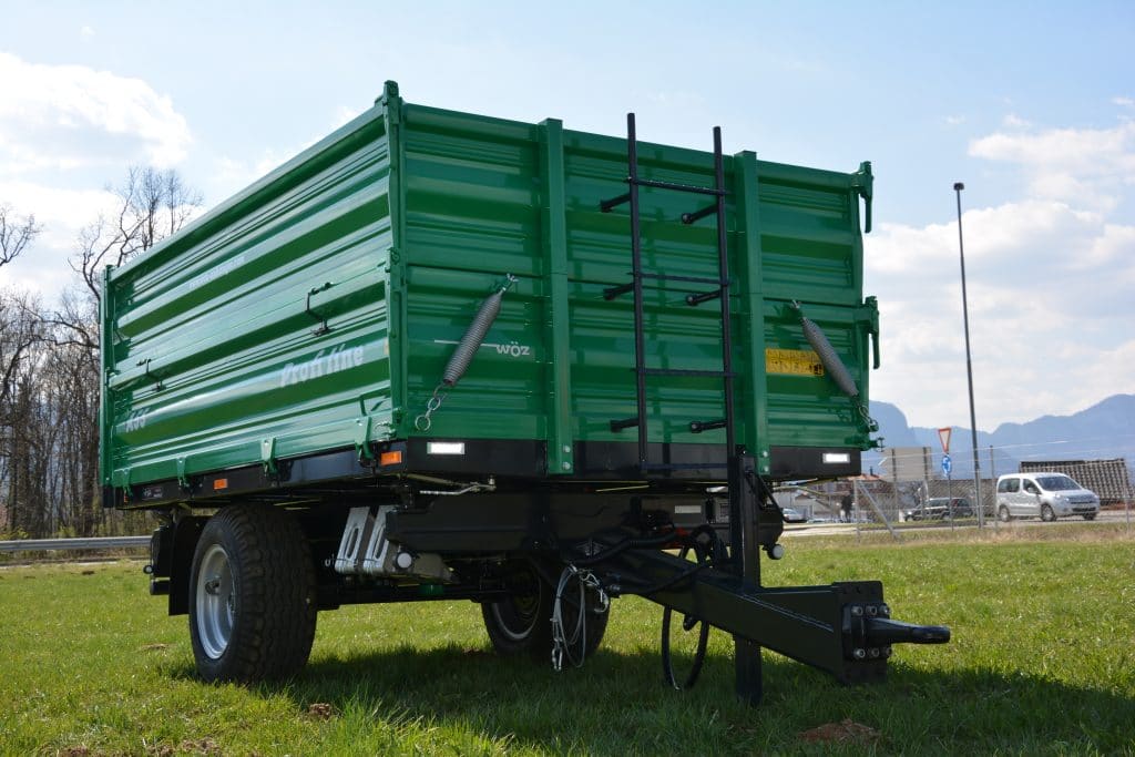 Traktoranhänger, WÖZ Anhänger, A55, 5500 kg Gesamtgewicht, starker