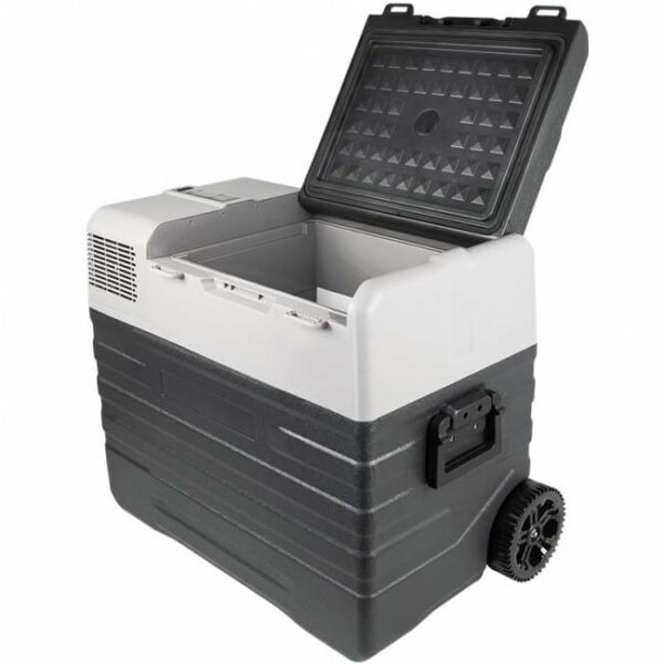 Mobile Kühlbox mit Rollen, Freezbox 52 von Trailer-Pool, für Getränke und Essen, für Camping und Outdoor