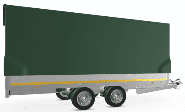 Planenanhänger  500x200 cm, 3500 Schiebeplane, Rampen, Stützfüße• – Bild 9