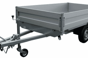 Officina protetta, PHL 260/165 G, 1300 kg, rimorchio monoasse saldato 260 x 165 x 40 cm, pianale alto, #