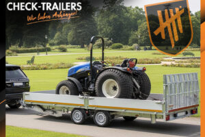 Eduard machine transporter 606 x 200 cm 3000 kg tipping system with loading ramp•