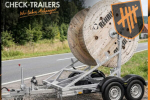Humbaur Kabeltrommelanhänger KTA 3500-160, HZG 3500 kg