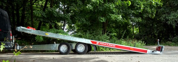 CARKEEPER 4820/2 3T, STANDSCHIENEN, Zweiachser, Autotransporter mit Kippfunktion, Temared, 3000 kg• – Bild 9