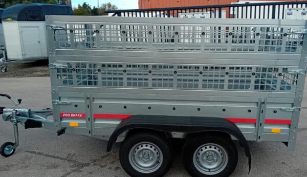 Schnäppchenmarkt ProBrake 2612/2T mit Aufsatzbordwänden 2000 kg, Zweiachser – Bild 3