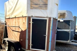 Rimorchio per bestiame usato Rimorchio per cavalli Wörmann,