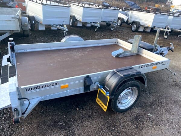 Humbaur HKT 132515 S ribassabile frenato usato 1350 kg come nuovo