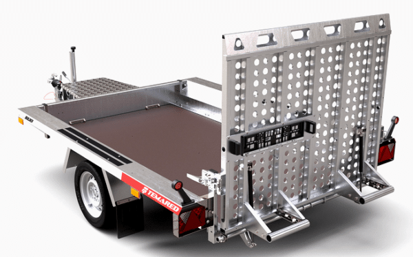 Builder-3 2615/1,8 S 1800 kg Einachser, Temared/Martz Baumaschinentransporter, durchgehende Rampe• – Bild 7