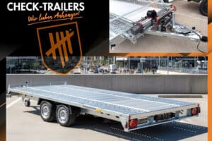 Schnäppchenmarkt MTK 354222 | Profitransporter, Autotransportanhänger mit Sonderausstattung nur 1 Stück