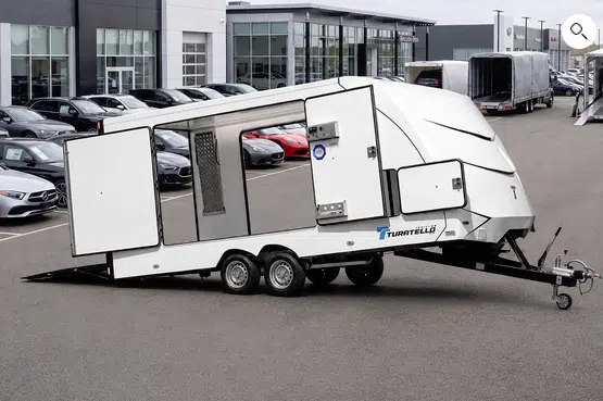 Turatello SERIE T Transporter T35 Fahrzeugtransporter geschlossen, doppelte Seitentüre - Bild 10