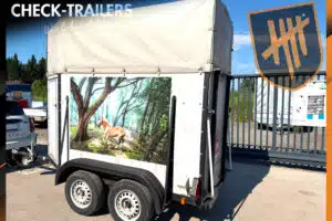 Used SIGG horse trailer, very good condition, 1200 kg, for 1 horse
