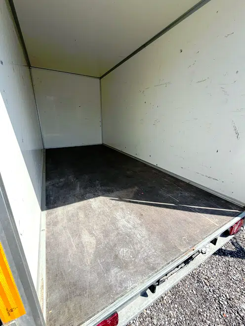 Gebrauchter Humbaur Kofferanhänger HK 254018-20P, Zweiachser, 2500 kg, guter Zustand, mit Pickerl - Bild 10