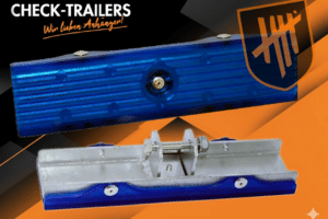 Supporto lungo 300 x 92 mm per TPV con 1 connessione per supporto 40 x 40 BA 2700 a BA 3500 anteriore