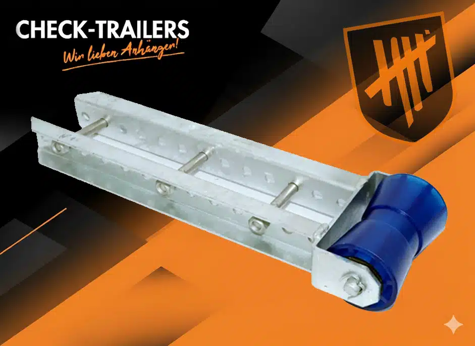 Kielrolle mit Flachhalterung 133 x Ø 79 mm für TPV BA1300 - BA3500