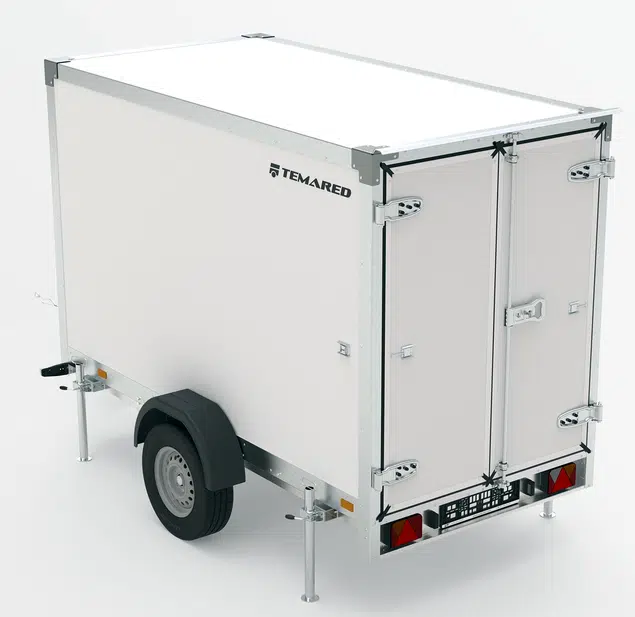 COOLER 3015/1 C 1500 kg, Einachser, gebremst, Kühlanhänger - Bild 2