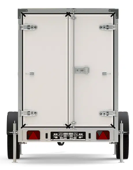 COOLER 3015/1 C 1500 kg, Einachser, gebremst, Kühlanhänger - Bild 4