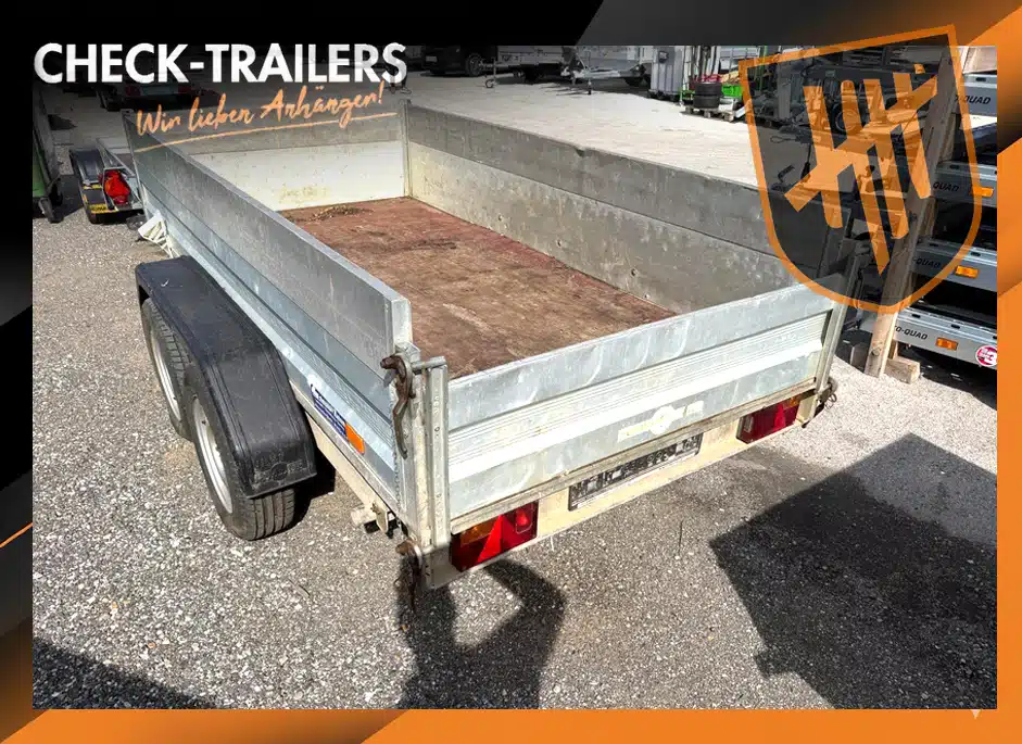 Gebrauchter Humbaur Kipper, Zweiachser, gebremst, 2500 kg
