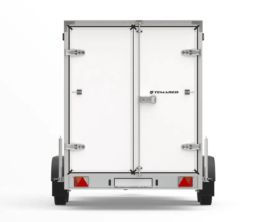 WINTERSALE Lageranhänger COOLER 3618/2 C 3500 kg Kühlanhänger 60 mm dicke Sandwichplatten 1 Stück - Bild 9